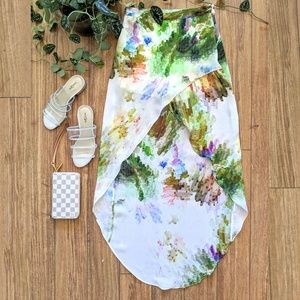 🌵TOP SHOP High Low Tulip High Waist Skirt -XS-SM